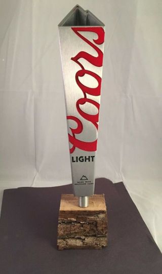 Beer Tap Handle Coors Light Beer Tap Handle Made With Recycled Cans Beer Tap