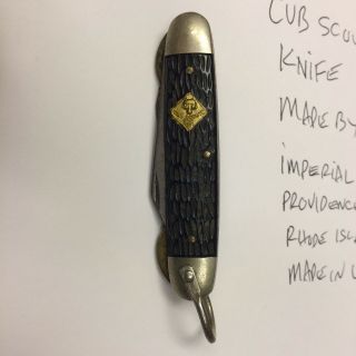 Cub Scout Knife Bsa By Imperial (schrade) By $5,  1960 