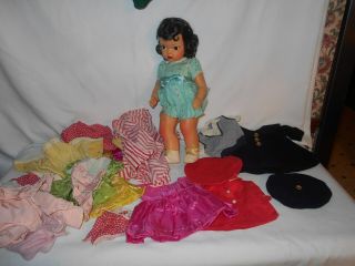 Vintage Terri Lee Doll And Clothing