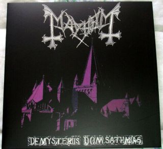 Mayhem ‎ - De Mysteriis Dom Sathanas Lp Ancient Darkness Edition Vinyl Album