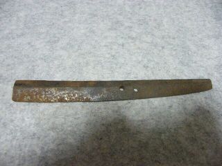 Vintage Japanese Samurai Sword Nakago For Knife 2h 7e - 11e