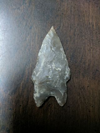Authentic Pedernales (rs) Arrowhead From Coryell County,  Texas 2.  5 "