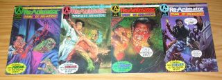 Re - Animator: Dawn Of The Re - Animator 1 - 4 Complete Series H.  P.  Lovecraft 2 3