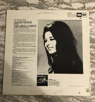 Bobbie Gentry The Delta Sweete Vinyl LP 1968 Capitol Records ST 2842 3