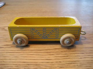 Hanse / Lego / Bilofix Billund Denmark - Vintage Wooden Wagon - 1950/60`s.