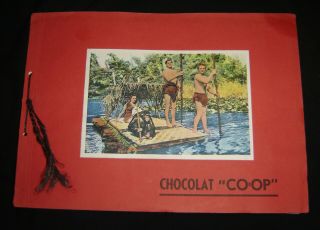 Trading Cards Album Tarzan Johnny Weissmuller Movie Stars Coop Complete Album 3