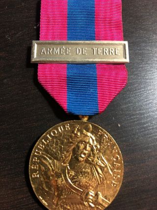 French Military National Defense Medal Foreign Service