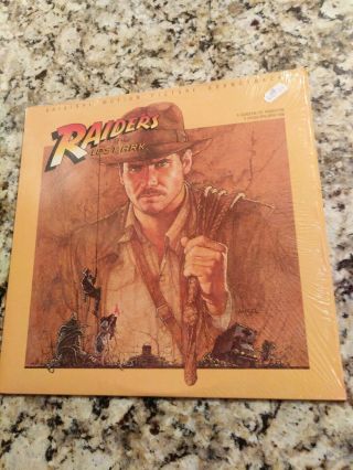 Indiana Jones - Raiders Of The Lost Ark 1981 Columbia Soundtrack Lp In Shrink