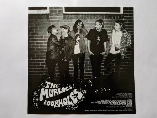 The Murlocs - Loopholes.  Rare Aussie Album.  Still In Shrink.  Flightless Label.