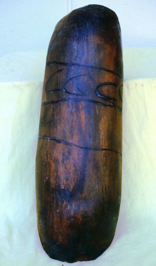 Vintage Aboriginal Carved Coolamon