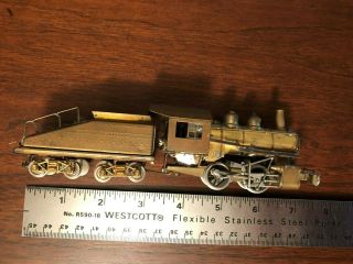 Vintage Brass Ho Scale Locomotive Train