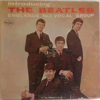 Introducing The Beatles /vinyl Record Lp/vjlp1062/mono /1964 First Press/ Rare