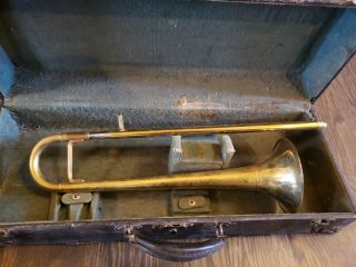 Vintage Getzen Slide Trumpet Or Trombone