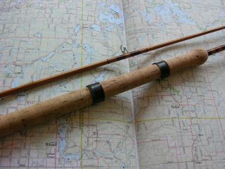 Paul Young Bamboo Casting Rod 7 Ft.  6in.  2/1,  5.  5oz.  " Cast Master "