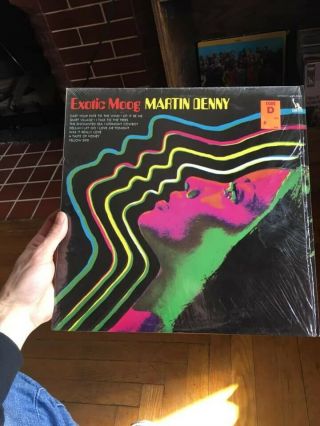 Martin Denny Exotic Moog 1969 Stereo Lp Liberty Lst - 7621 Electronic Exotica Nm -