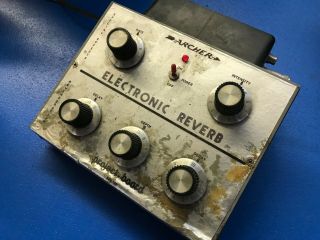 Vintage Archer Electronic Reverb Project Board Special Effects Radio Shack?