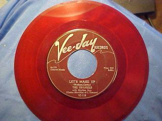 Hear Og Red Wax Vinyl Spaniels Let 