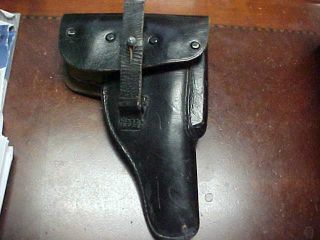 Vintage P - 38 German Leather Cannot Make Out The Stamp On The Back Good