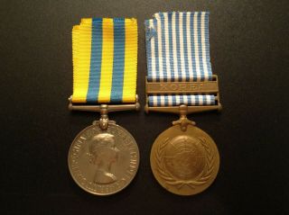 British Royal Marine Korea Medal,  Un Medal (1950 - 1953)
