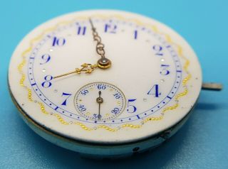 PATEK PHILIPPE Pocket Watch Movement w/O ' HARA Dial and Hands 2