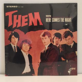 Them Here Comes The Night Parrot 1965 1st Press Us Pas71005 Vinyl Lp M/nm