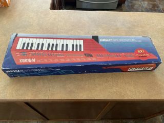 Vintage 1987 Yamaha Shs - 10 Red Keytar Fm Digital Keyboard W/ Box Great