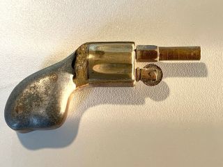 Wwi Ww1 1917 1918 Souvenir Cigarette Lighter Shaped Like A Gun.  Origin Unknown