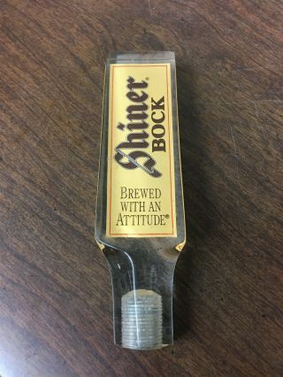 Shiner Bock Beer Tap Handle
