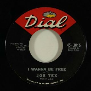 Joe Tex " I Wanna Be " Northern Soul 45 Dial Mp3