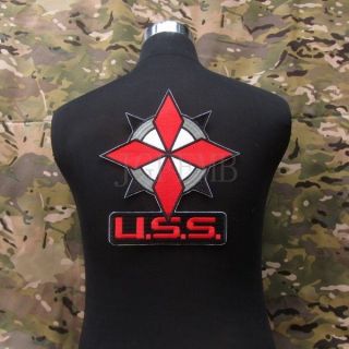 Resident Evil Umbrella Corporation U.  S.  S Logo Big Back Of The Body Patch B3081