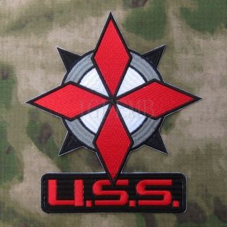 Resident Evil Umbrella Corporation U.  S.  S Logo Big Back Of The Body Patch B3081 2