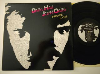 Daryl Hall & John Oates Lp Private Eyes 1981 Rca Afl1 - 4028 1st Press Masterdisk