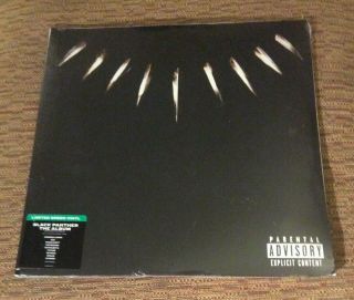 Black Panther The Album 2 Lp Ltd Green Color Vinyl Kendrick Lamar Sza