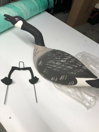 Vintage Nos Rex Mfg Inflatable Decoys Canada Goose Old Stock