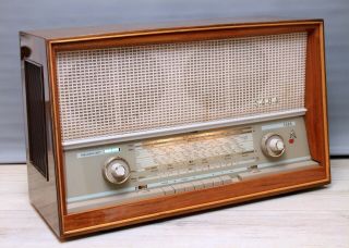 Restored Saba Freudenstadt 12 Stereo Vintage Tube Radio Ell80 Germany