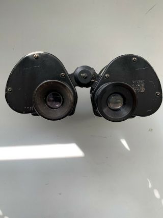 Vintage Bausch & Lomb Opt Co 7x50 Black Binoculars With Case Lens binocular 3