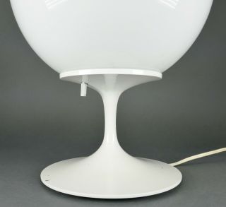 Fine Vtg Stemlite by Design Line Bill Curry Mushroom Bubble Tulip Table Lamp 3