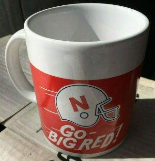Nebraska Football Holiday Gas Station Coffee Mug Cup
