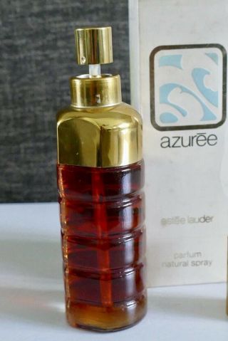 Azuree Estee Lauder 2.  0 Oz Pure Fragrance Spray Vintage Perfume Discontinued