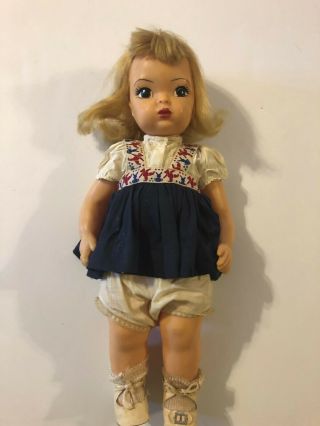 Vintage Terri Lee 16 " Hard Plastic Doll
