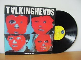 Talking Heads " Remain In Light " Promo Lp From 1980 (sire Srk 6095).