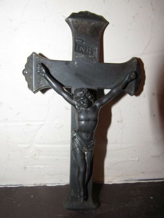 Antique Lead Crucifix