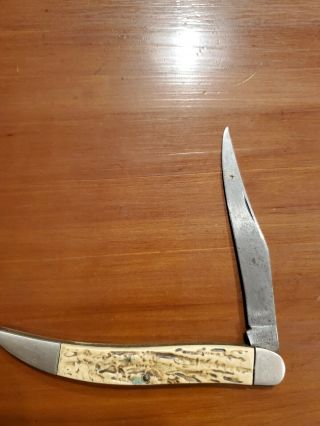 Vintage Pocket Knife Camillus Sword Brand Folding 1blade Usa