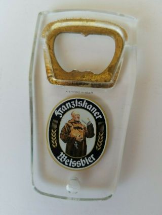 Franziskaner Weissbier German Beer Key Ring Opener