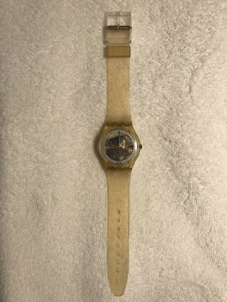 RARE Vintage 80’s Swatch Watch Jellyfish GK100 collectible 2