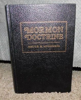 Mormon Doctrine By Bruce R Mcconkie Lds Mormon Book Of 1976