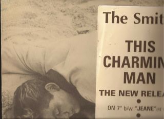 The Smiths - This Charming Man (12 ",  Poster - Rtt136 - Ex)