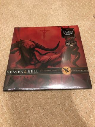 Heaven & Hell The Devil You Know Lp Color Vinyl 2k Made Black Sabbath Dio
