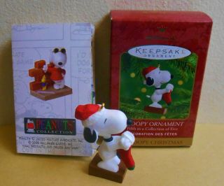 Hallmark Keepsakes Ornament A Snoopy Christmas Peanuts 50th Anniversary