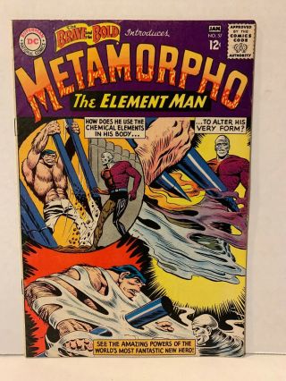 The Brave And The Bold 57 1st Appearance Of Metamorpho Fine -